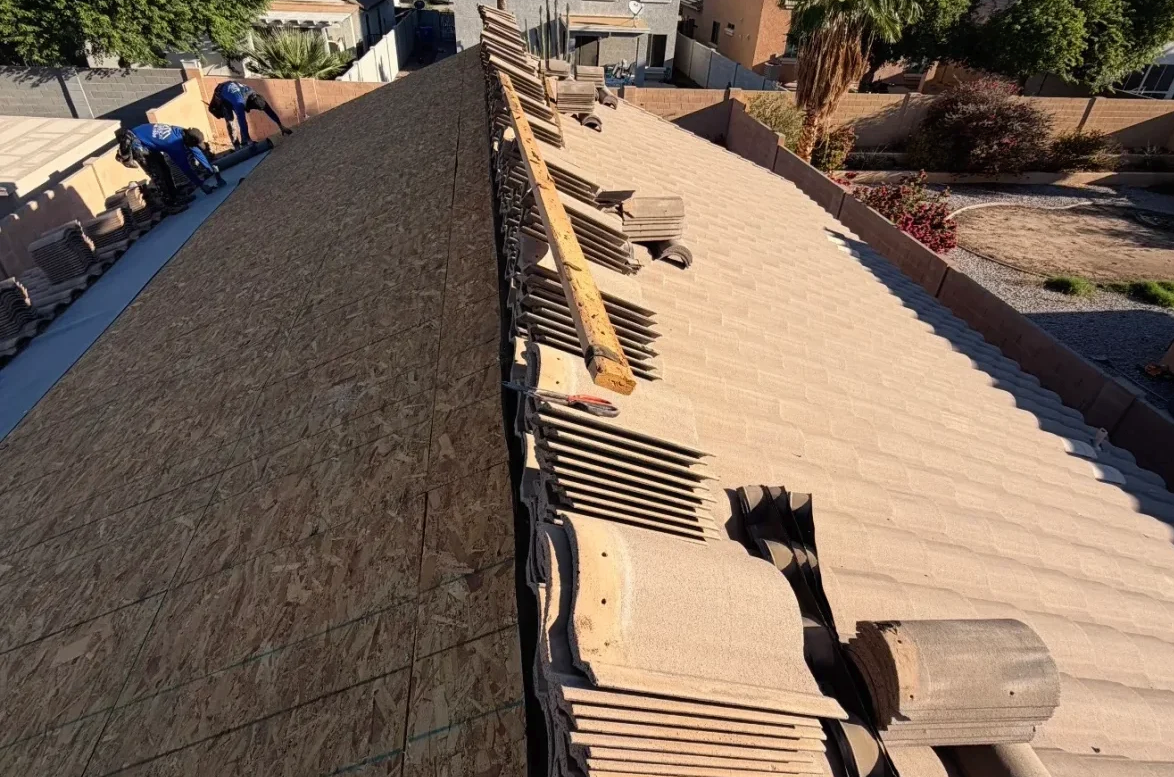 Roofing project arizona